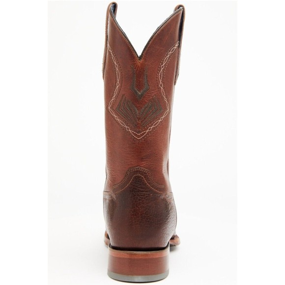 Cody James Brown Leather Square Toe Pull On Western Boots Men’s Size 12 D - Picture 12 of 14